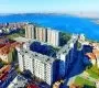 شقق مطلة على البحيرة في اسطنبول تركيا