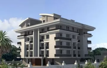 Продажа недвижимости в районе Лара, Анталья - Проект «Maroon Apartments»