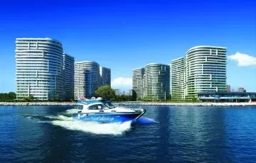 Проект премиум-класса в Стамбуле видом на море