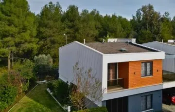 Duaci cennet tepesi villaların en büyük parseli 700m2 4+1 villa