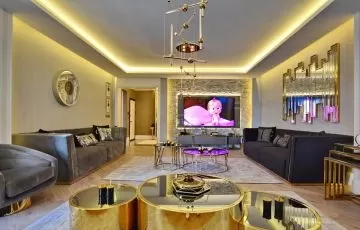 Antalya'da Satılık Full Eşyalı Deniz Manzaralı Daire