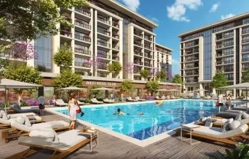 İstanbul'un prestijli bir bölgesinde lüks aile hayatı için daireler