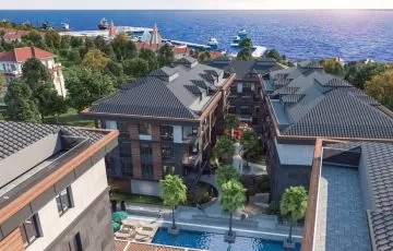 Beylikdüzü'nde Muhteşem Deniz Manzaralı ve Huzurlu Yeşil Alanlara Sahip Daireler