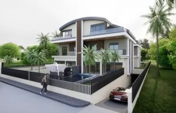 Специально спроектированная вилла в Анталии на продажу