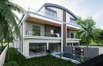 Vatandaşlık Başvurusu İçin Uygun 6 Yatak Odalı Üç Katlı Villa