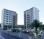Antalya'da şehir manzaralı modern daireler