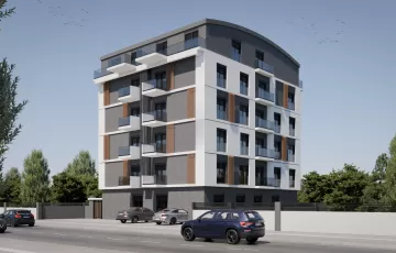 Antalya şehir merkezine yakın modern gayrimenkuller.