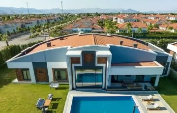 Antalya'da eşsiz tasarımlı villalar ve Vatandaşlığa uygun