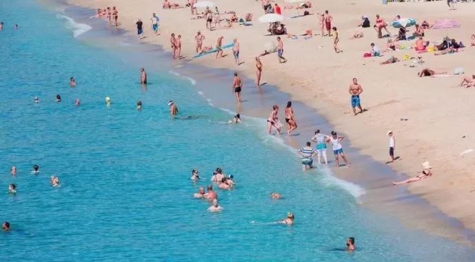 ازدياد نسبة السياح الأجانب في مدينة انطاليا