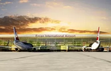  مطار إركان في شمال قبرص يشهد زيادة بنسبة 30٪ في عام 2023